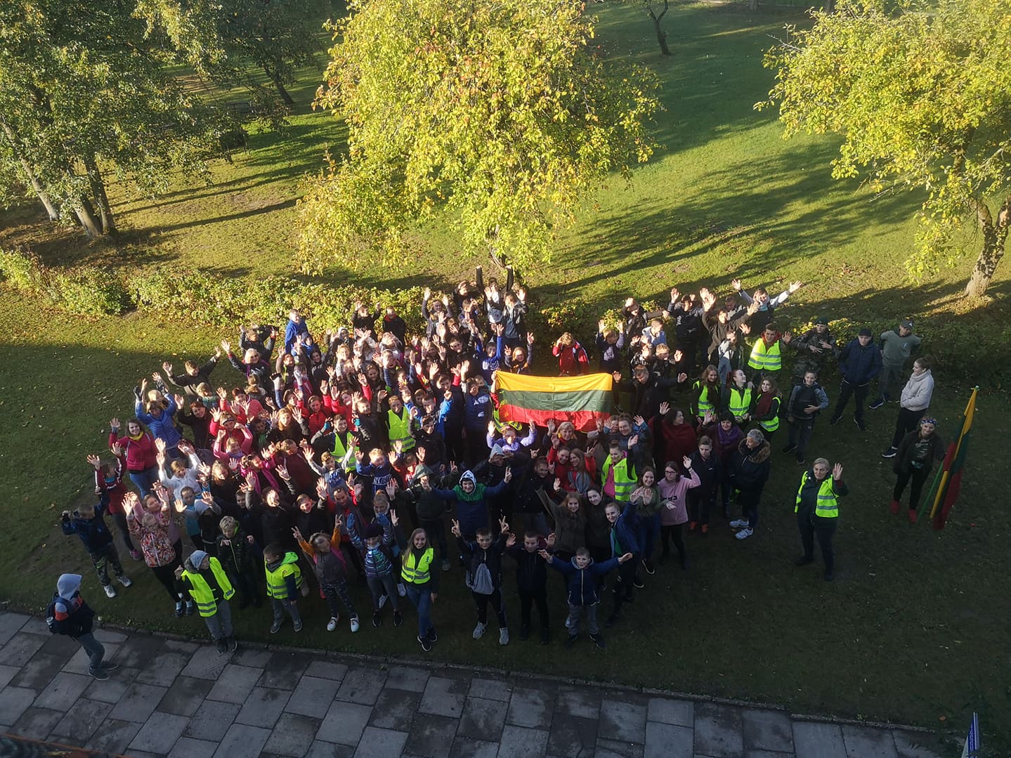 Daugiau nei 32.000 moksleivių sudalyvavo rekordiniame „Darom“ sąspietyje rugsėjo 20 d.