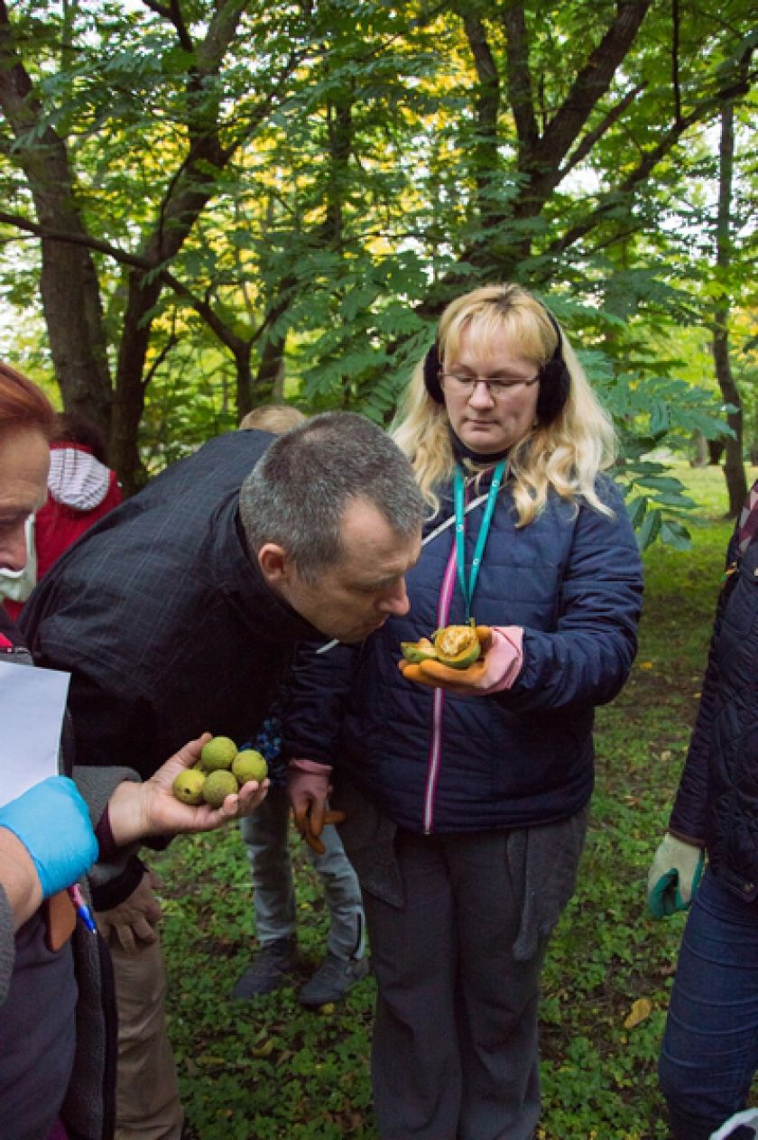 Riešutmedžių giraitėje kvietė pažinti neatrastą skonį