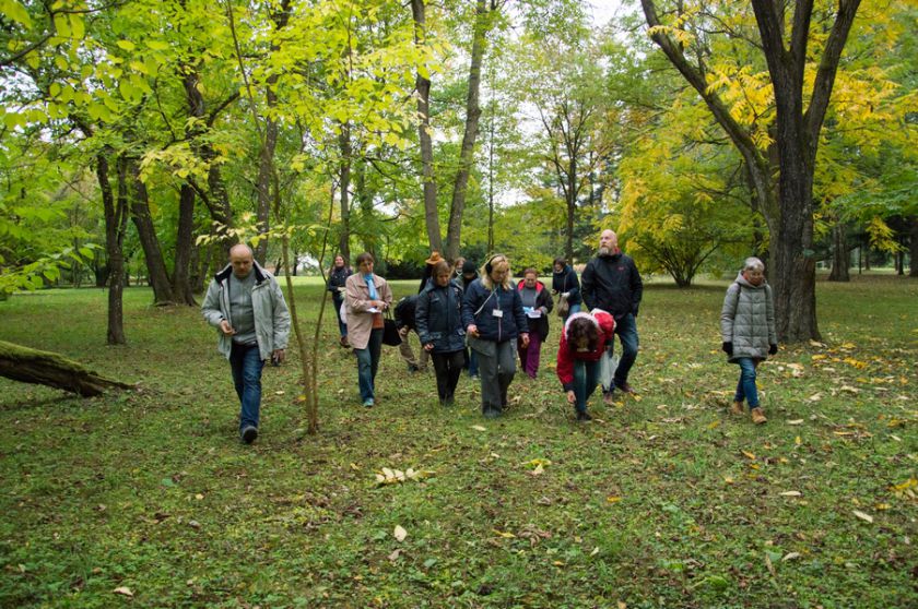 Riešutmedžių giraitėje kvietė pažinti neatrastą skonį