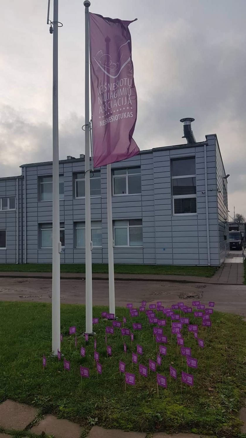 Purpurinė banga – aštuoniolikoje Lietuvos miestų ir rajonų