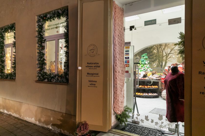 Vilnius išrinko šventiškiausias miesto vitrinas