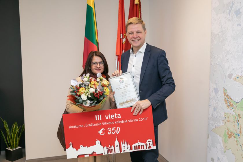 Vilnius išrinko šventiškiausias miesto vitrinas