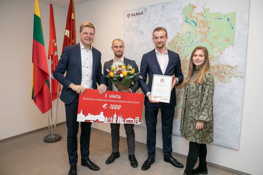 Vilnius išrinko šventiškiausias miesto vitrinas