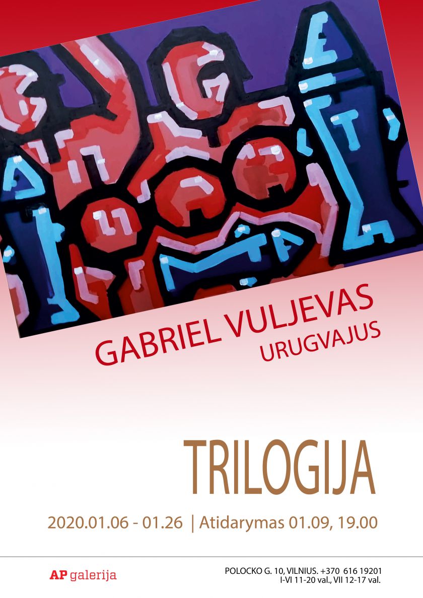 Į Lietuvą atvežta lietuvių kilmės urugvajiečio Gabriel Vuljevo paroda „Trilogija“