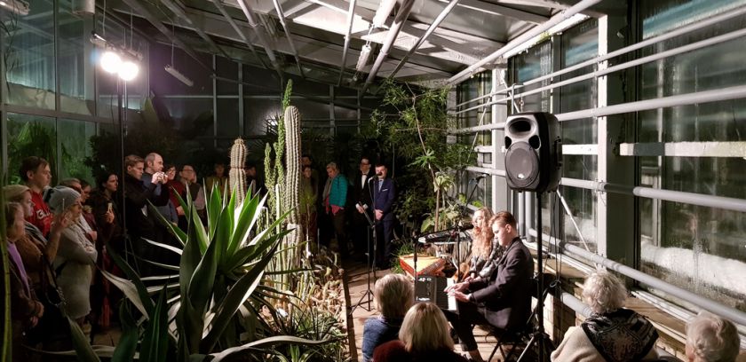 Didžiausią Lietuvoje oranžeriją užlies muzikos garsai ir spalvos