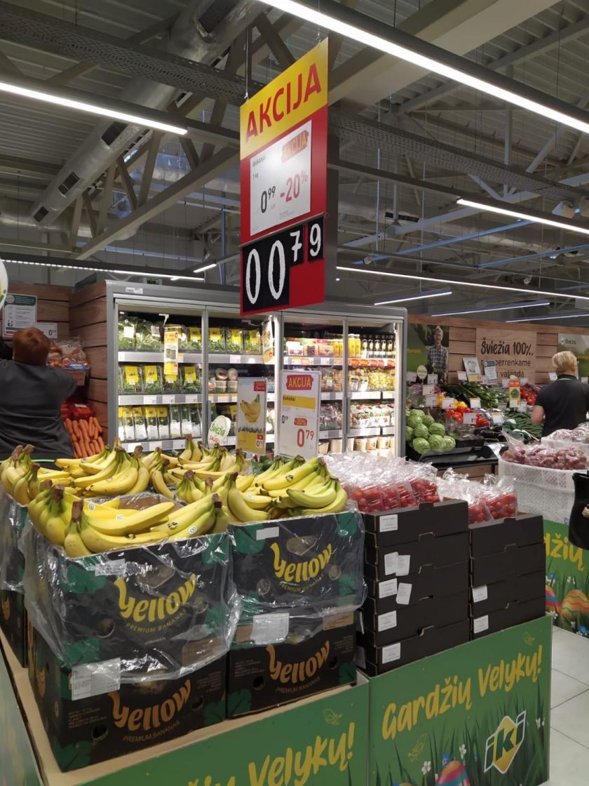 Atnaujintoje „Iki“ Tauragėje pirkėjai ras didesnį prekių pasirinkimą