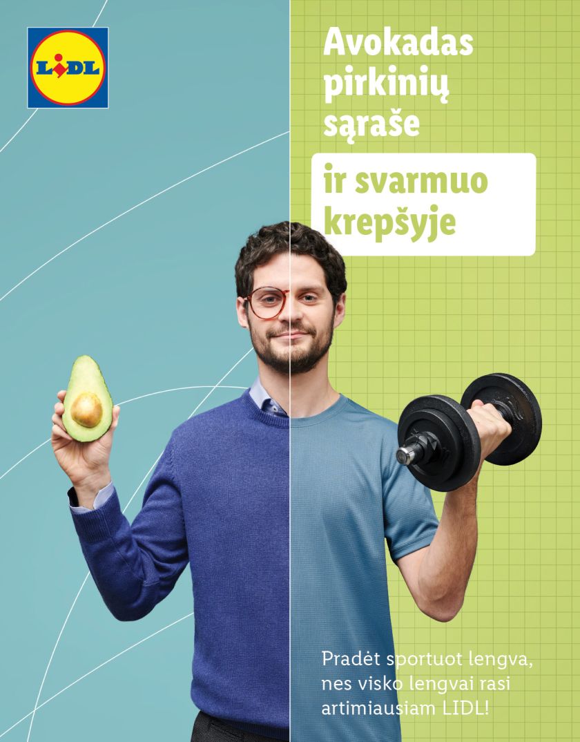 Užteks kalbėti, laikas pradėti: „Lidl“ visą sausio mėnesį kvies atrasti savo sporto šaką