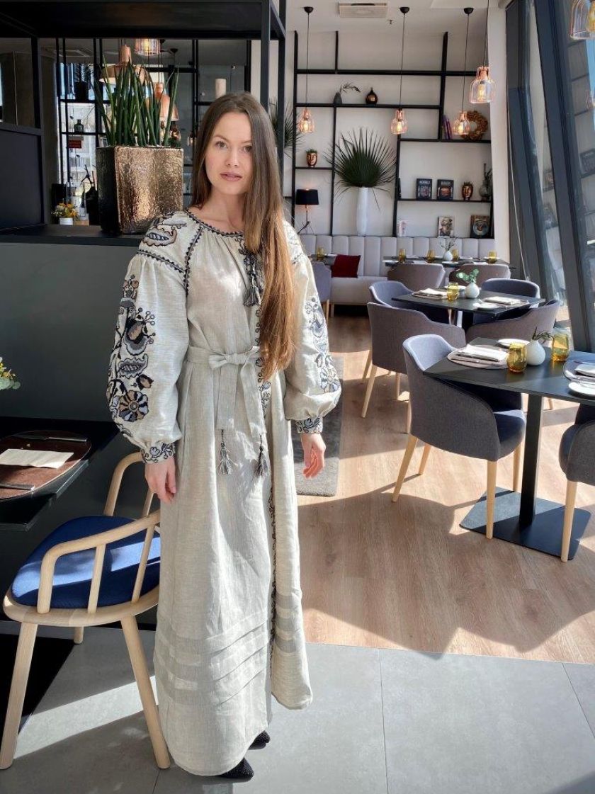 Ukrainos dienas vainikuojančiame koncerte – jautri ukrainietės aktorės daina 