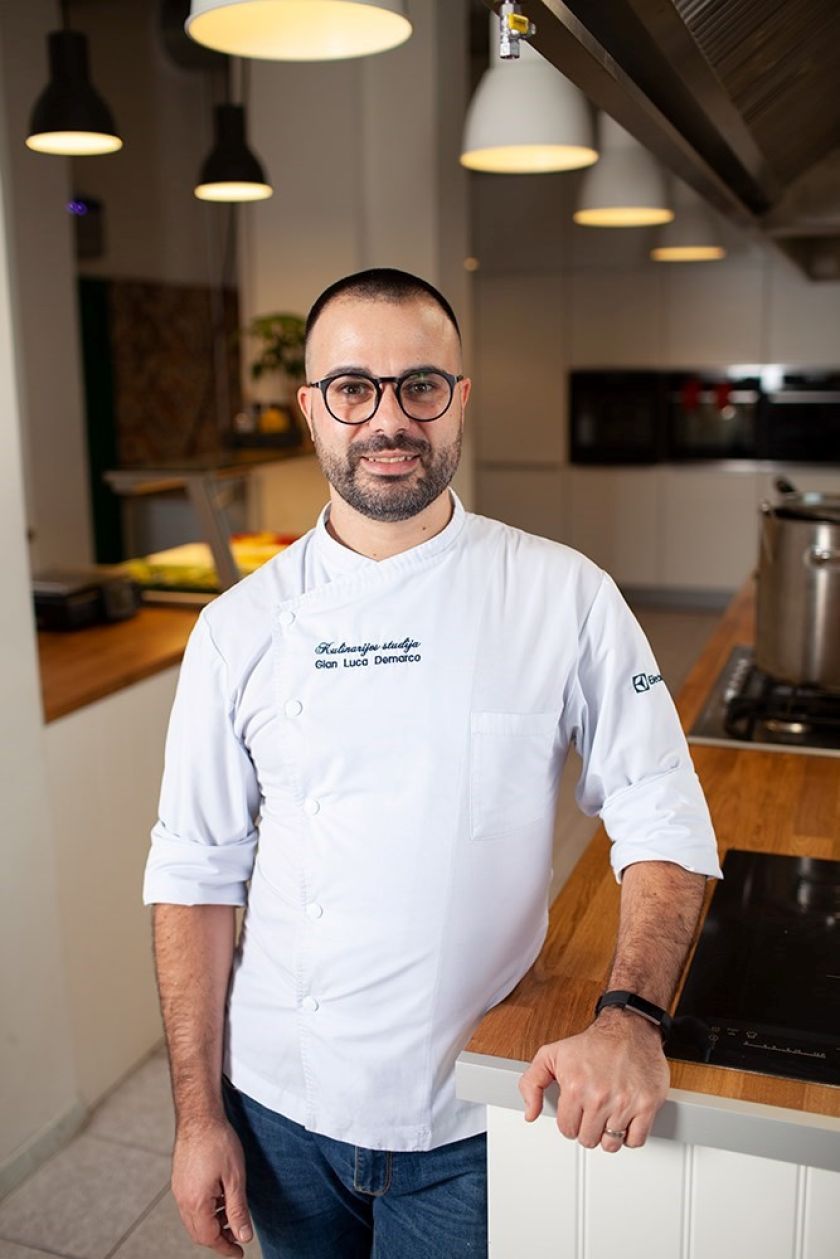 Šefas Gian Luca Demarco atskleidė slaptąjį itališkų patiekalų ingredientą