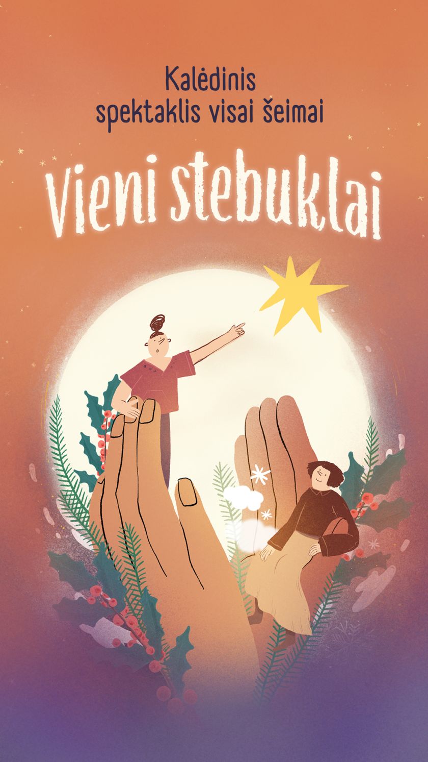 
Rankų šešėlių teatras „Budrugana Lietuva” pristatė kalėdinę premjerą „Vieni stebuklai!”                
