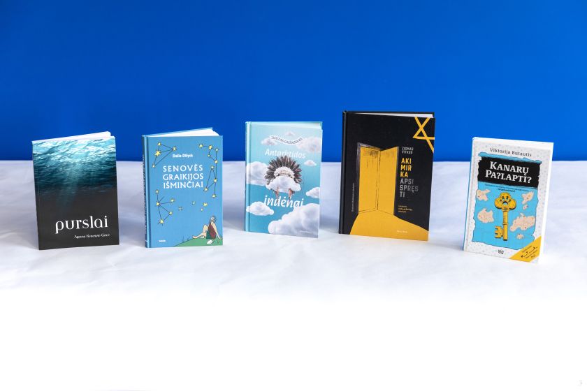 
Vilniaus knygų mugėje paskelbti akcijos „Metų knygos rinkimai 2023“ nominantai                