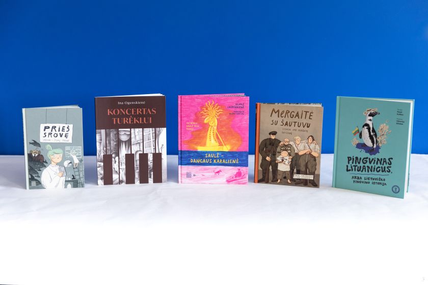 
Vilniaus knygų mugėje paskelbti akcijos „Metų knygos rinkimai 2023“ nominantai                