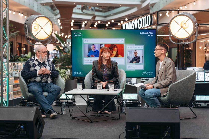 
Renginių cikle apie emocinę sveikatą žinomų žmonių patirtys                