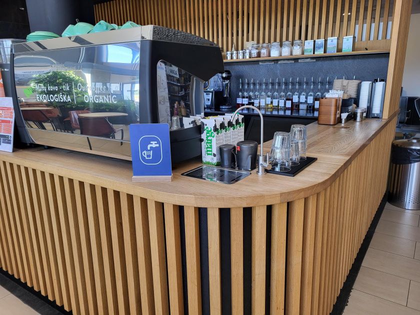 
Palangos oro uoste įrengtos geriamojo vandens stotelės                