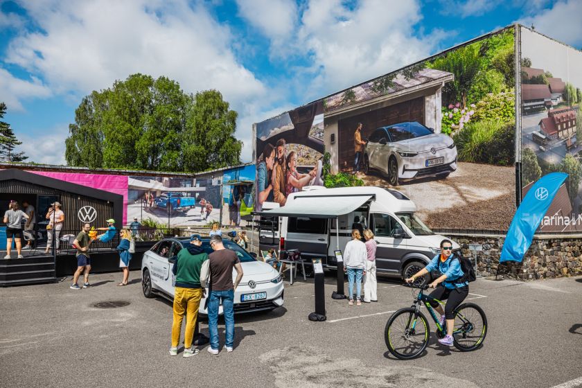 
„Volkswagen“ paviljonas Nidoje: „ID.7 Tourer” debiutas Baltijos šalyse bei kiti išskirtiniai modeliai                   