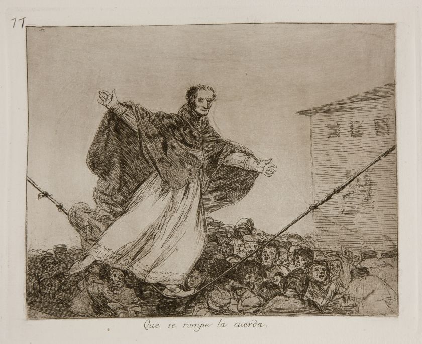 
Kauno rajono muziejuje atidaroma Francisco Goyos paroda  „Karo negandos“                
