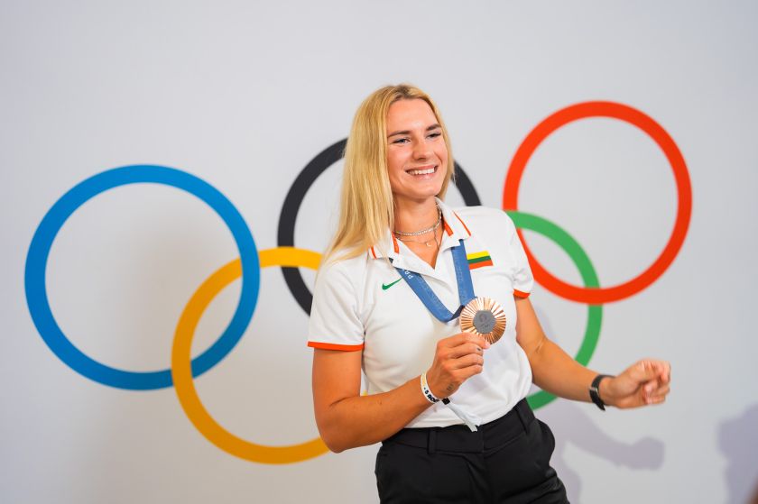 Olimpietė Viktorija Senkutė: sportas suformavo mane kaip asmenybę