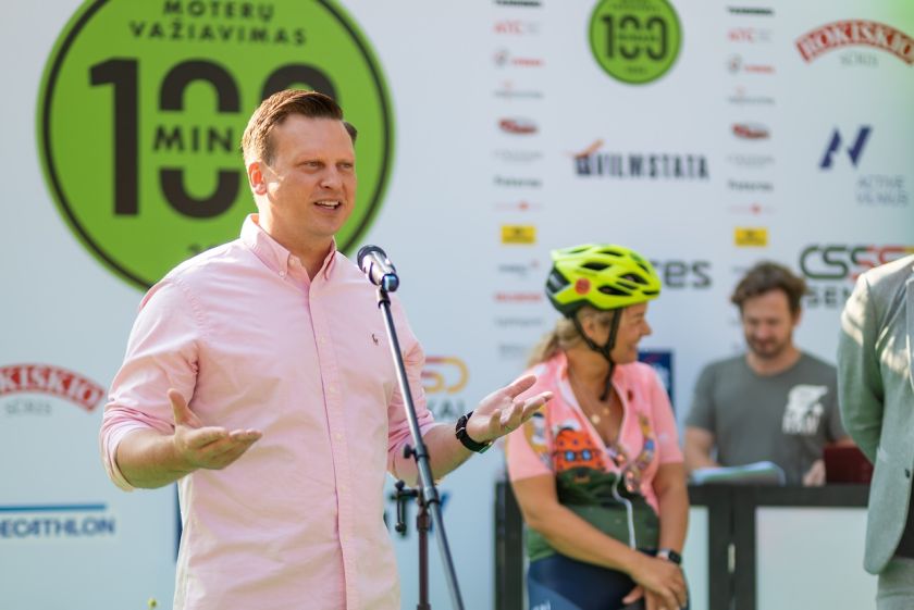 Pasaulinio labdaringo 100 km važiavimo dviračiais renginyje – rekordinis kiekis Lietuvos dviratininkių