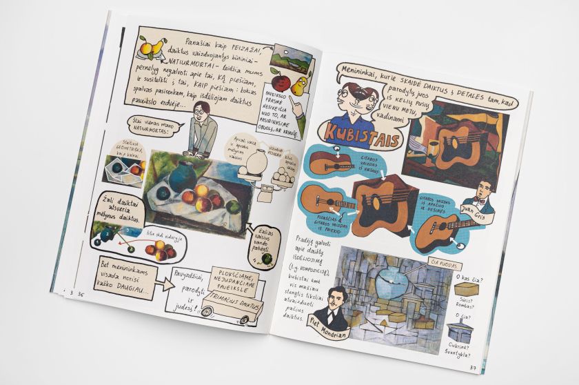 LNDM Nacionalinėje dailės galerijoje – komikso apie dailininką Praną Domšaitį pristatymas