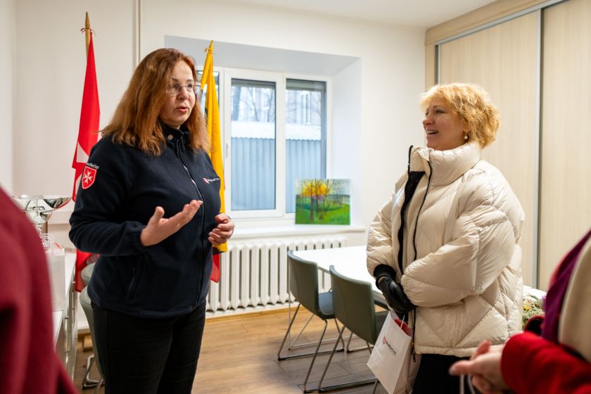 Gausesnės Kalėdoms – visiems: „Maltiečių“ globojamus vaikus ir senolius pradžiugino malonios staigmenos