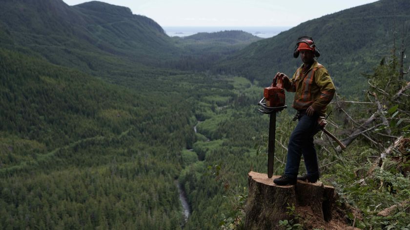 Adrenalino mėgėjams – pavojų kupina medkirčių kasdienybė naujoje „discovery+“ laidoje