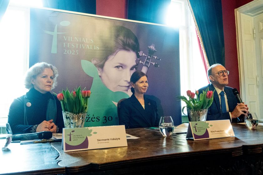 Vilniaus klube surengtoje spaudos konferencijoje pristatytas 29-asis Vilniaus festivalis