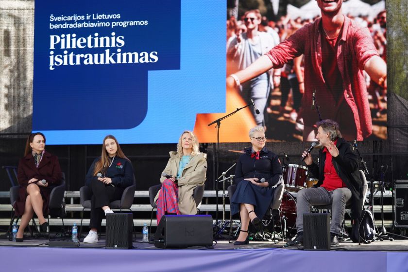 Pagal Šveicarijos pavyzdį pradedama įgyvendinti programa Lietuvos pilietinei visuomenei stiprinti