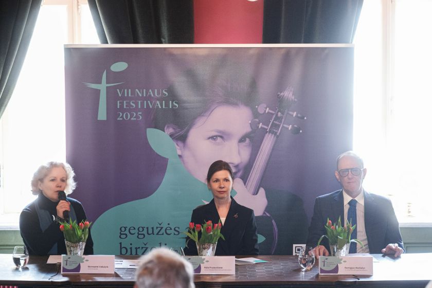 Vilniaus klube surengtoje spaudos konferencijoje pristatytas 29-asis Vilniaus festivalis