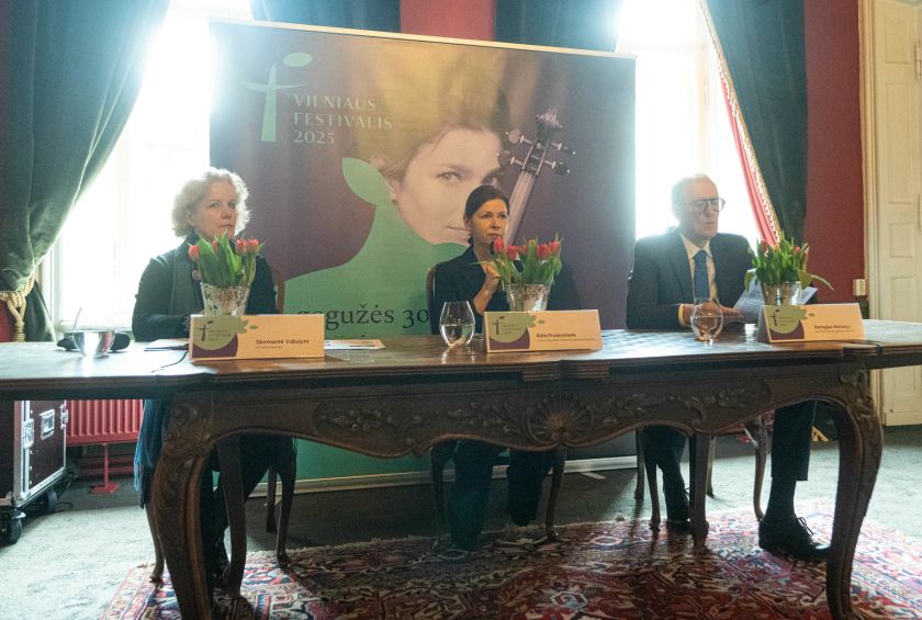 Vilniaus klube surengtoje spaudos konferencijoje pristatytas 29-asis Vilniaus festivalis