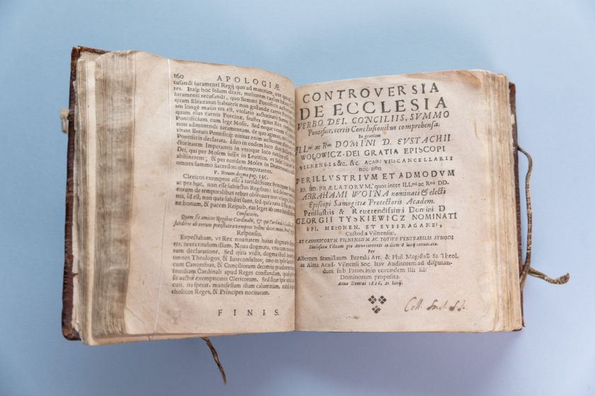 Nacionalinė biblioteka įsigijo XVII a. konvoliutą