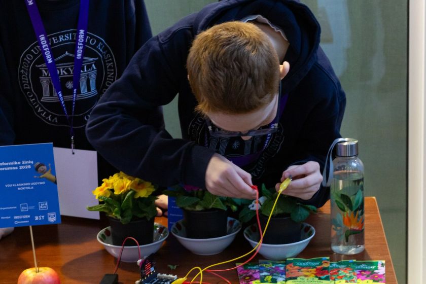 KTU „Informiko žinių forumas“: kur mokiniai pamato, kiek daug sugeba